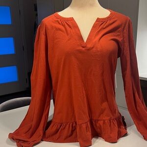 Maeve NWT Annetta Long Sleeve Top
